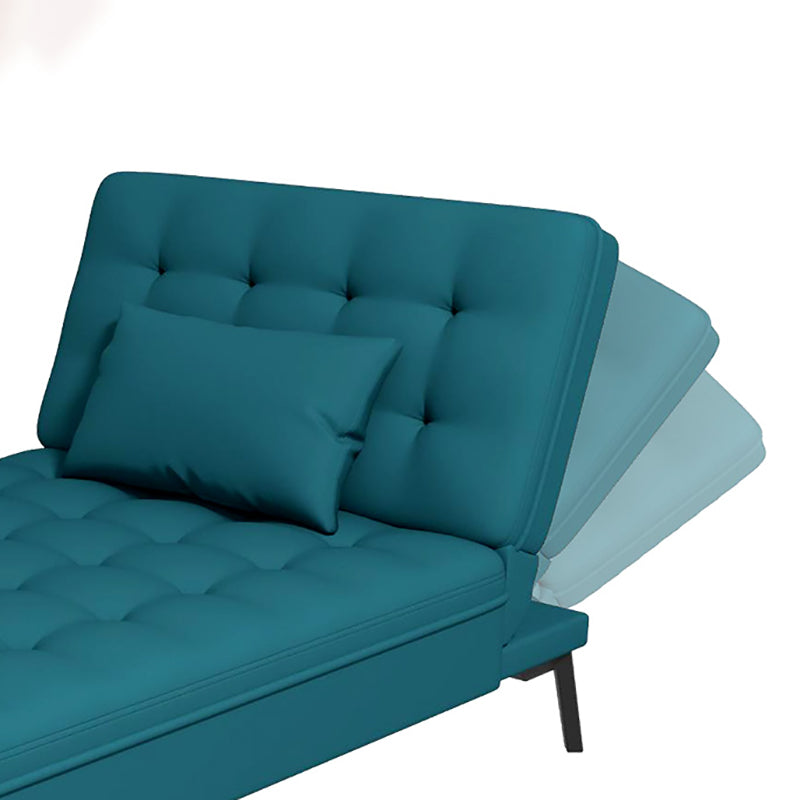 Modern Adjustable and Reclining Chaise with Pillow Standard Lounge Chair for Living Room Clearhalo 'Chairs & Seating' 'Chaise Lounge' 'chaise_lounge' 'furn' 'furn_chaise_lounge' 'Furniture' 'Living Room Furniture' 7534784