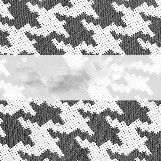 Contemporary Square Arms Accent Chair Fabric Houndstooth Chaise Clearhalo 'Chairs & Seating' 'Chaise Lounge' 'chaise_lounge' 'furn' 'furn_chaise_lounge' 'Furniture' 'Living Room Furniture' 7534799