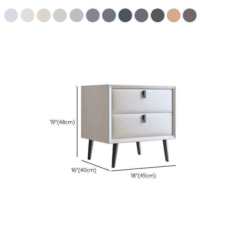 Comodino da tavolo da tavolo da notte moderno con cassetti