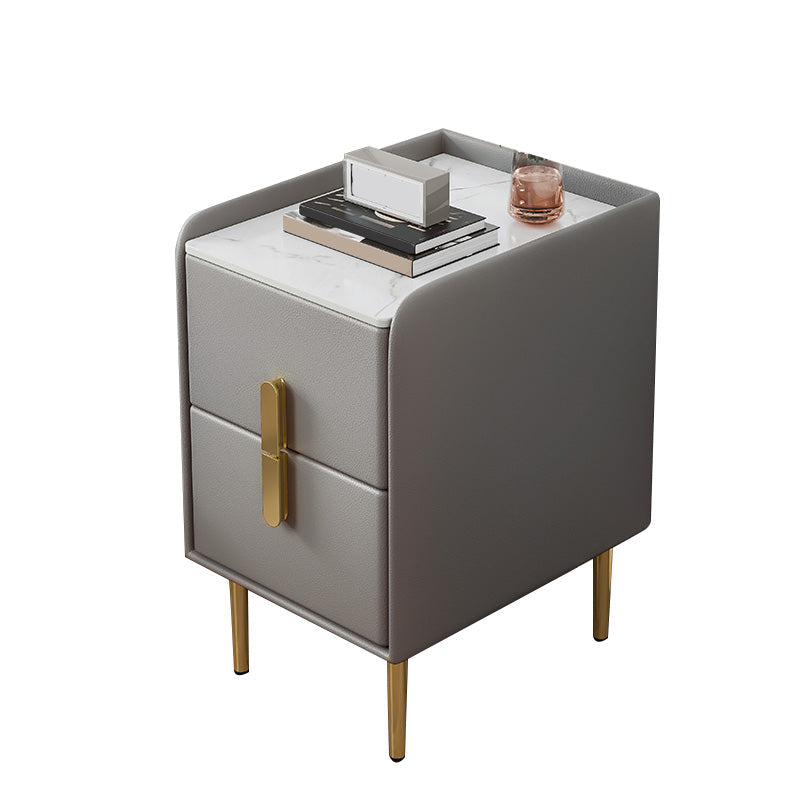 Tavolo da notte in pietra comodino da tavolo moderno per la camera da letto
