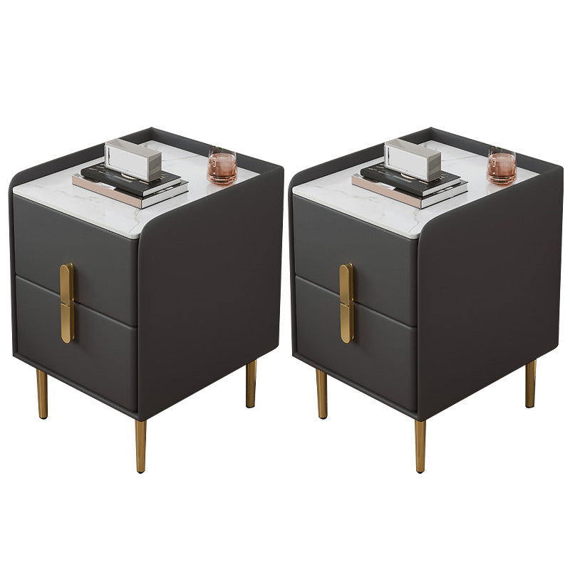 Tavolo da notte in pietra comodino da tavolo moderno per la camera da letto