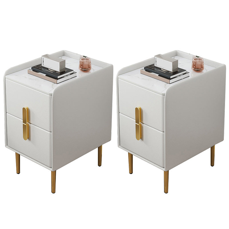 Tavolo da notte in pietra comodino da tavolo moderno per la camera da letto