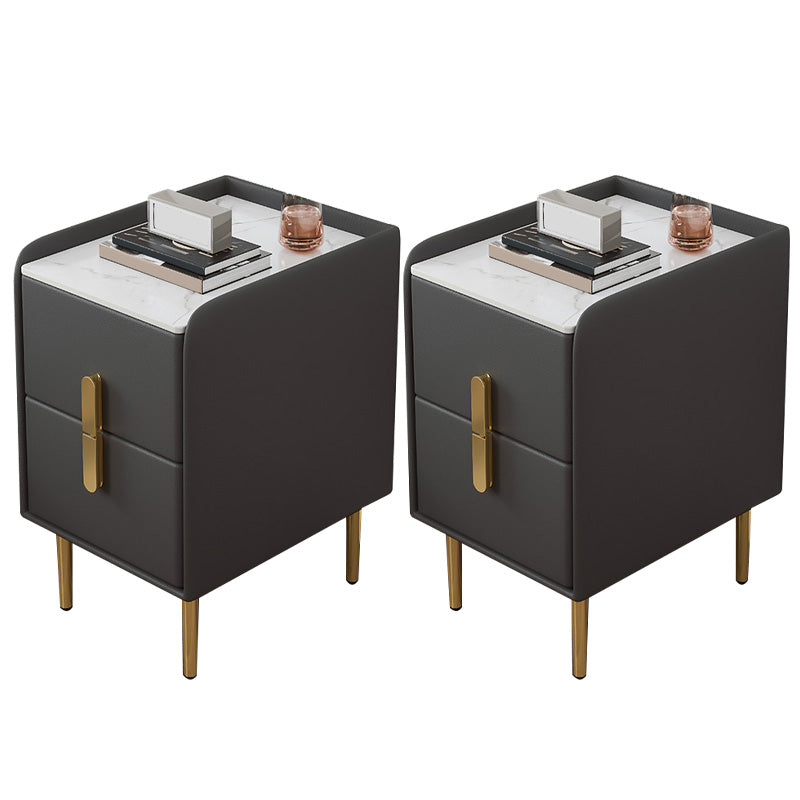 Tavolo da notte in pietra comodino da tavolo moderno per la camera da letto