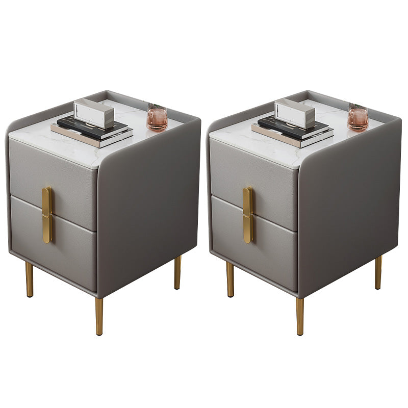 Tavolo da notte in pietra comodino da tavolo moderno per la camera da letto