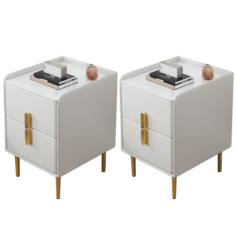 Tavolo da notte in pietra comodino da tavolo moderno per la camera da letto