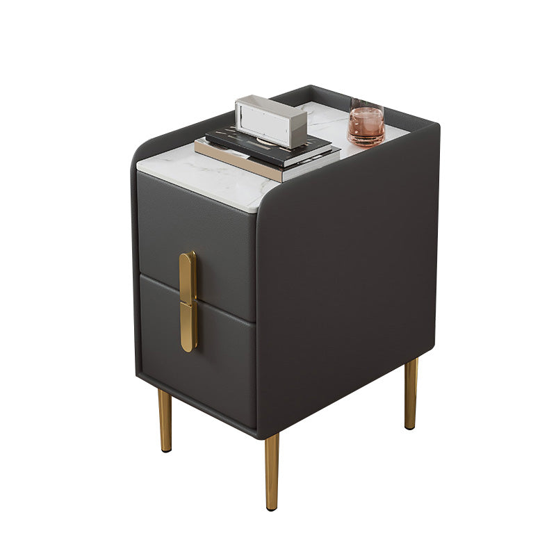 Tavolo da notte in pietra comodino da tavolo moderno per la camera da letto