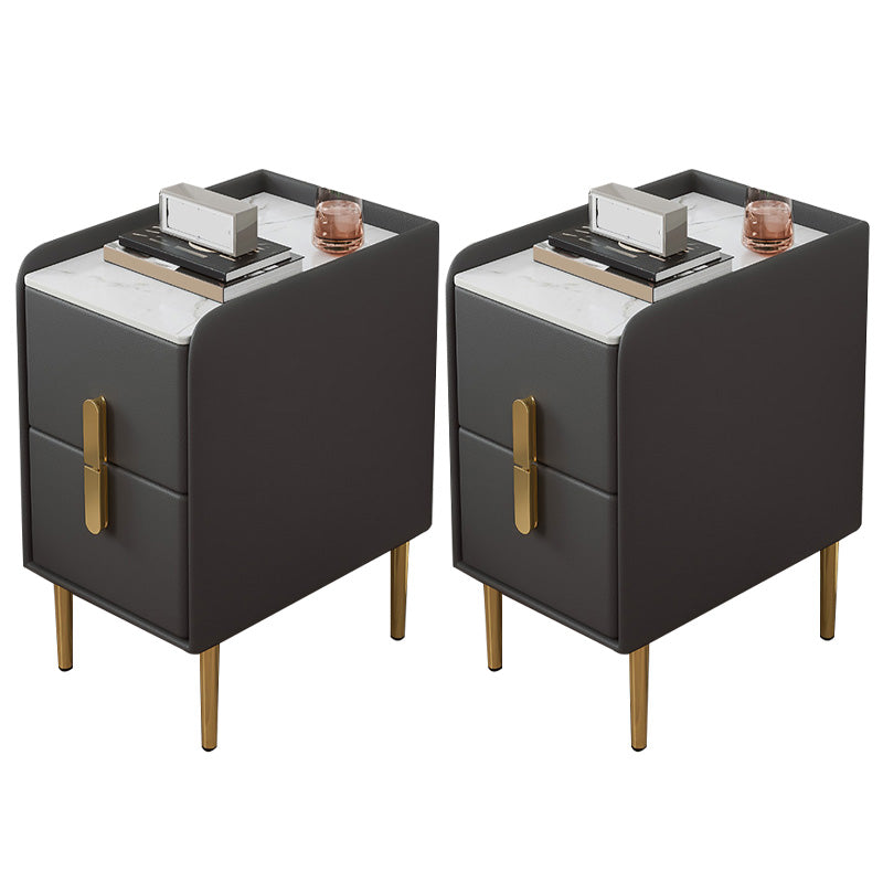 Tavolo da notte in pietra comodino da tavolo moderno per la camera da letto