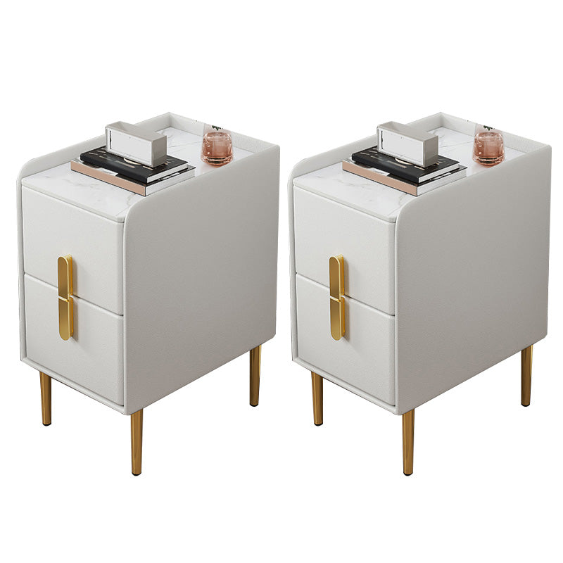 Tavolo da notte in pietra comodino da tavolo moderno per la camera da letto