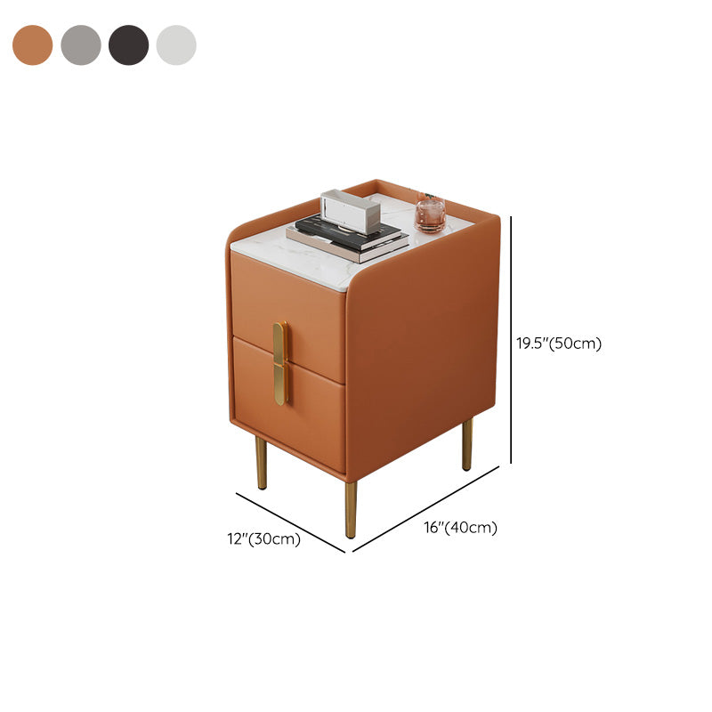 Tavolo da notte in pietra comodino da tavolo moderno per la camera da letto