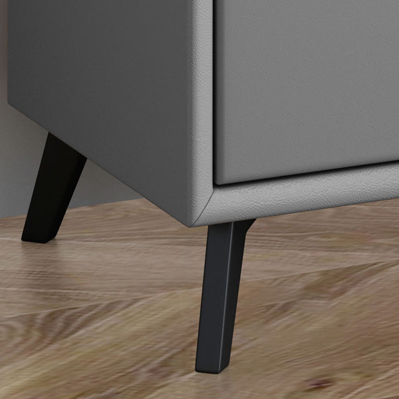 Table de nuit moderne Stone Accent Table table de nuit pour chambre à coucher