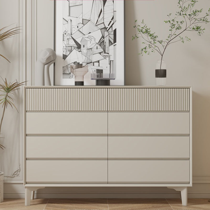 Tocador de madera de doble tocador horizontal contemporáneo para el hogar