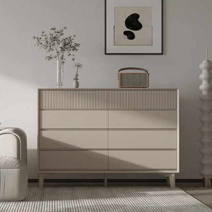 Tocador de madera de doble tocador horizontal contemporáneo para el hogar