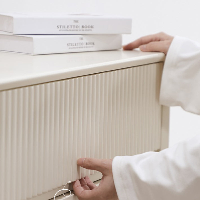 Tocador de madera de doble tocador horizontal contemporáneo para el hogar