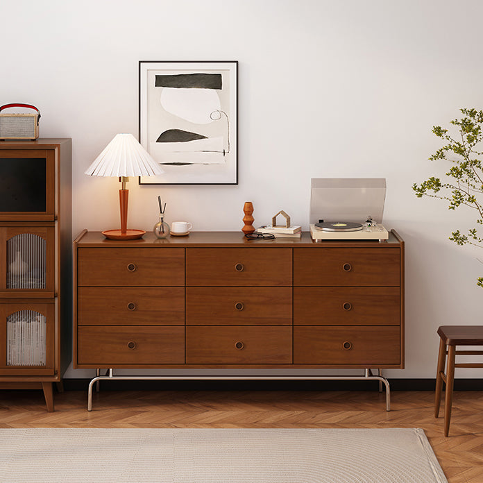 Solid Wood Storage Chest Modern Storage Chest Dresser with Drawers Clearhalo 'Bedroom Furniture' 'Dressers & Chests' 'dressers_chests' 'furn' 'furn_dressers_chests' 'Furniture' 7535203
