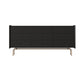 Solid Wood Storage Chest Modern Storage Chest Dresser with Drawers Black Clearhalo 'Bedroom Furniture' 'Dressers & Chests' 'dressers_chests' 'furn' 'furn_dressers_chests' 'Furniture' 7535207