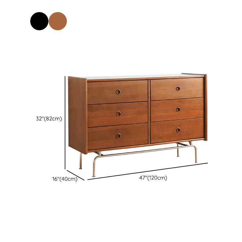 Solid Wood Storage Chest Modern Storage Chest Dresser with Drawers Clearhalo 'Bedroom Furniture' 'Dressers & Chests' 'dressers_chests' 'furn' 'furn_dressers_chests' 'Furniture' 7535219