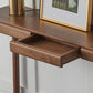 Rectangle Shape Console Table Walnut Wood Console Sofa Table for Hall