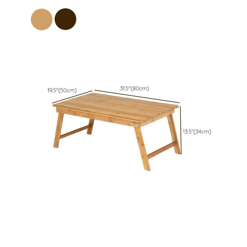 Bureau de bureau contemporain Bureau de forme rectangulaire en bois avec 4 jambes