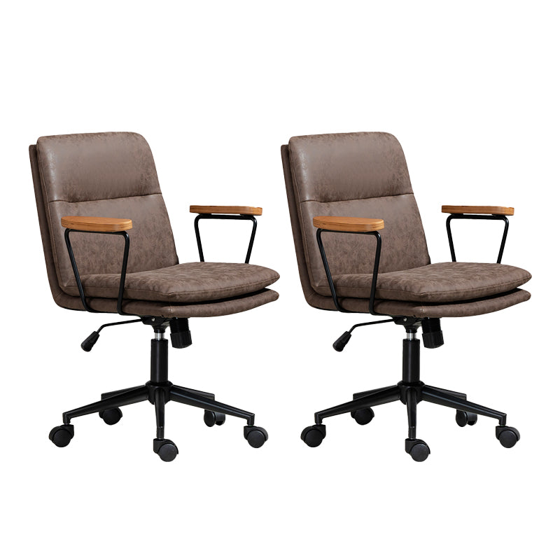 Armas fijas Silla de oficina Mecanismo sin angustia silla de diapositiva ergonómica