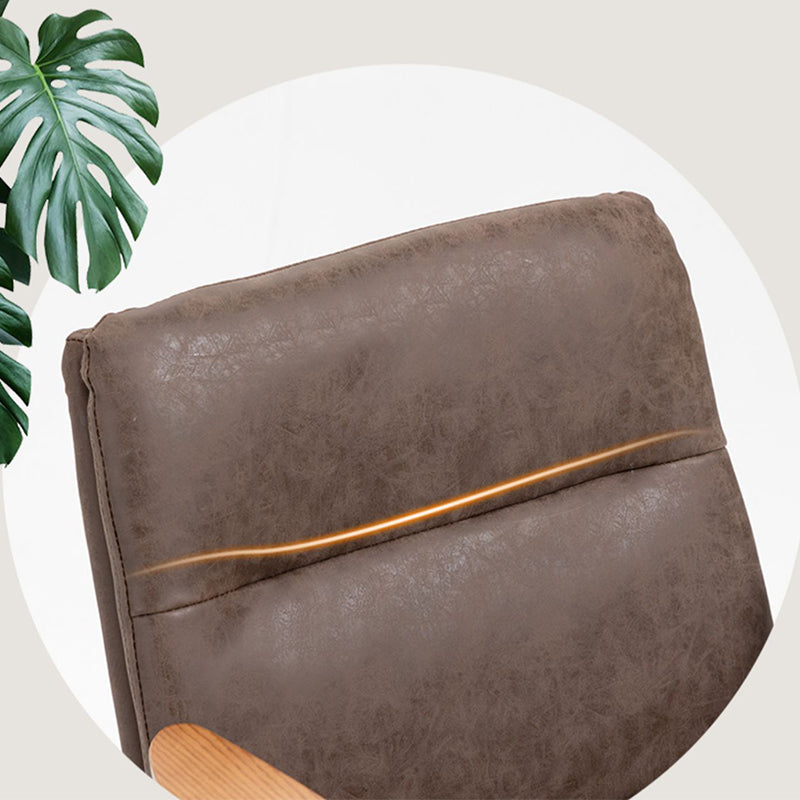 Armas fijas Silla de oficina Mecanismo sin angustia silla de diapositiva ergonómica