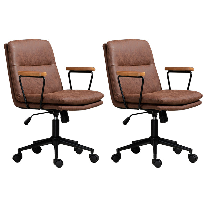 Armas fijas Silla de oficina Mecanismo sin angustia silla de diapositiva ergonómica