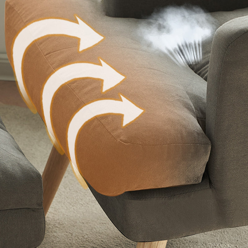 Sedia da ufficio in tessuto contemporaneo sedia da scrivania ergonomica per ufficio