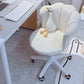 Modern Armless Slide Chair Adjustable Seat Height Desk Chair