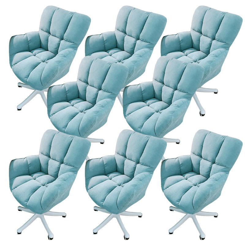 Mecanismo de inclinación de silla sin brazo moderna sin angustia silla de diapositivas ergonómica