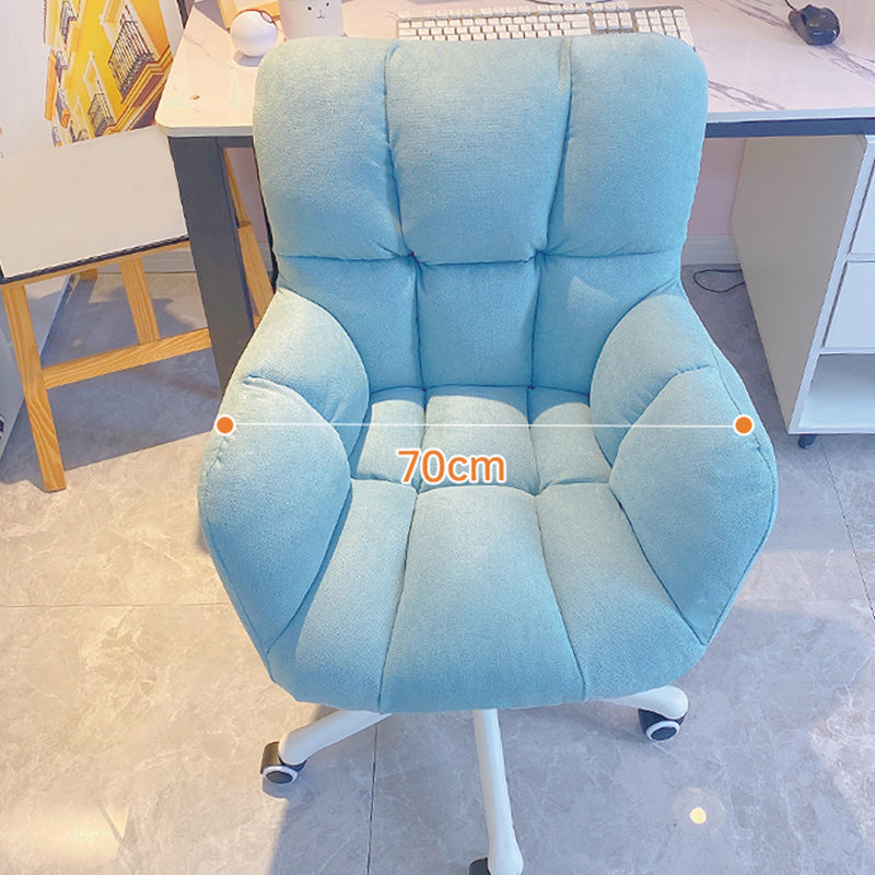 Mecanismo de inclinación de silla sin brazo moderna sin angustia silla de diapositivas ergonómica