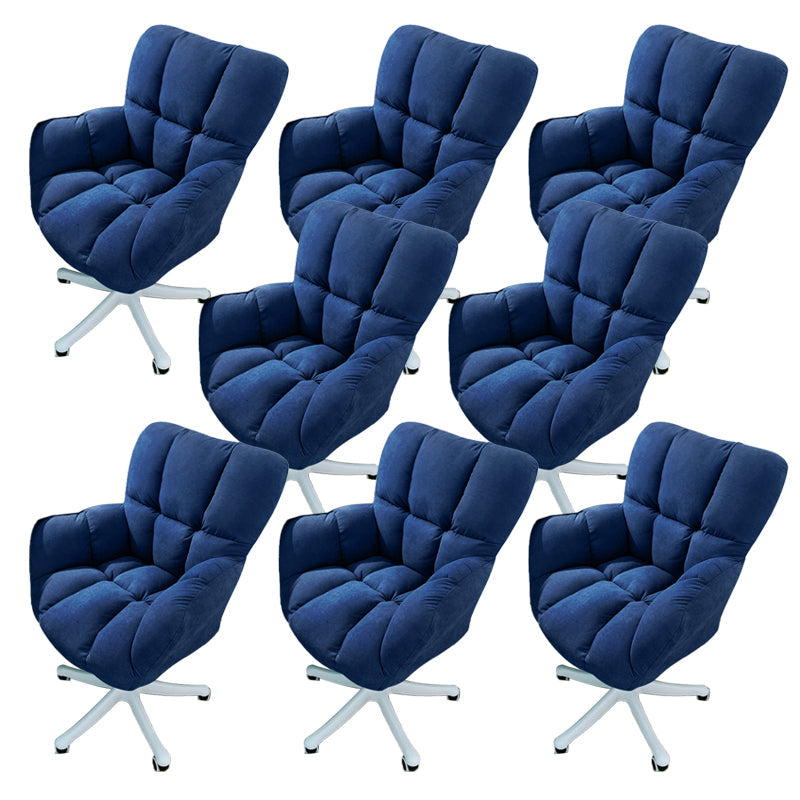 Mecanismo de inclinación de silla sin brazo moderna sin angustia silla de diapositivas ergonómica