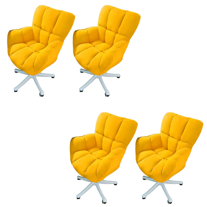 Mecanismo de inclinación de silla sin brazo moderna sin angustia silla de diapositivas ergonómica