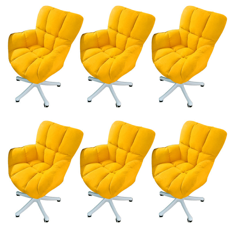 Mecanismo de inclinación de silla sin brazo moderna sin angustia silla de diapositivas ergonómica