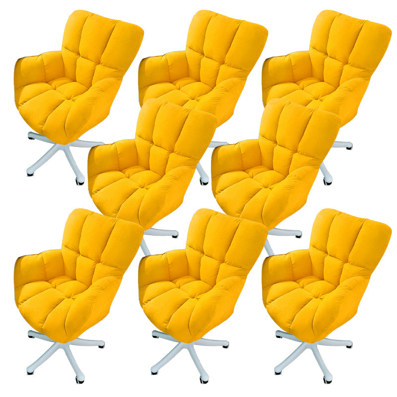 Mecanismo de inclinación de silla sin brazo moderna sin angustia silla de diapositivas ergonómica