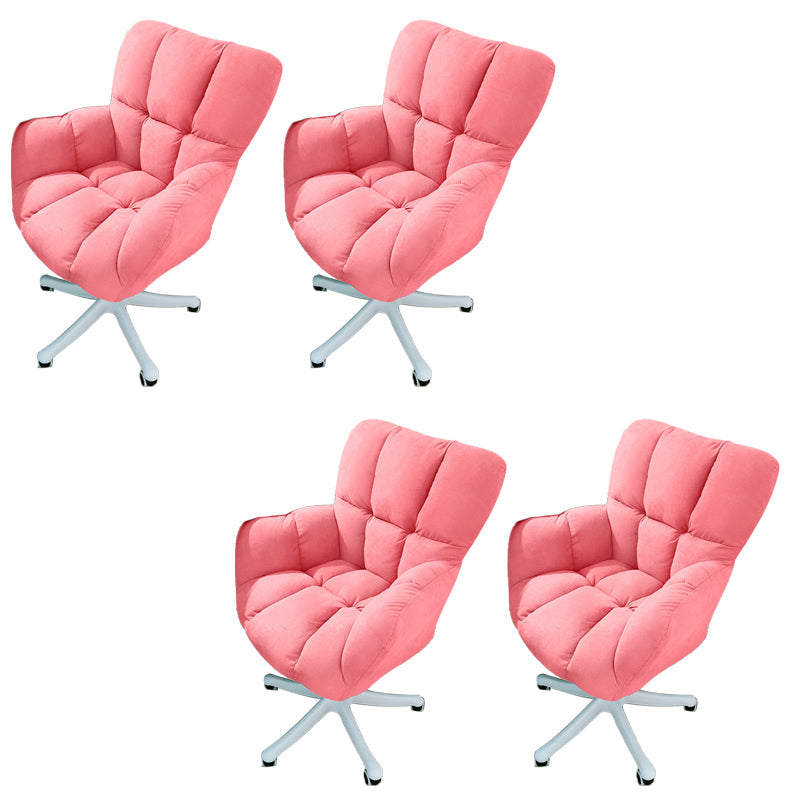 Mecanismo de inclinación de silla sin brazo moderna sin angustia silla de diapositivas ergonómica