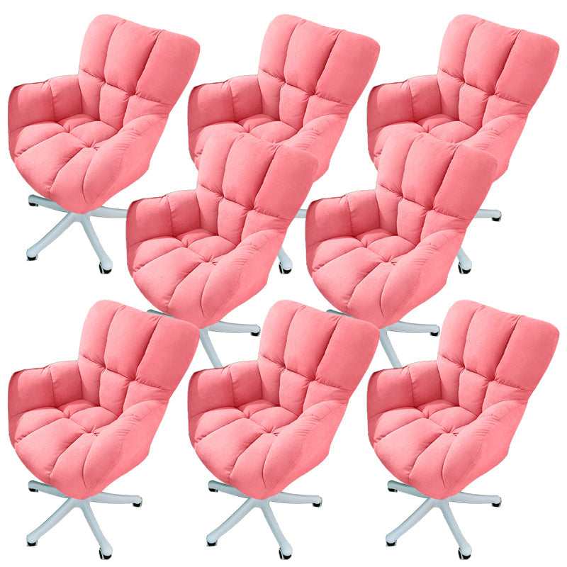 Mecanismo de inclinación de silla sin brazo moderna sin angustia silla de diapositivas ergonómica