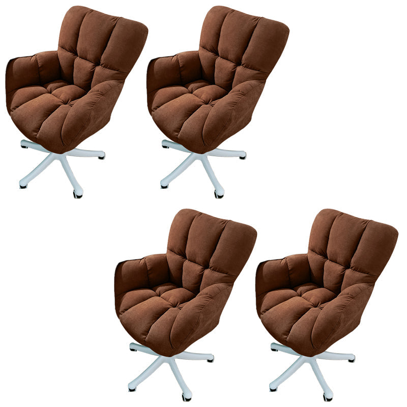 Mecanismo de inclinación de silla sin brazo moderna sin angustia silla de diapositivas ergonómica