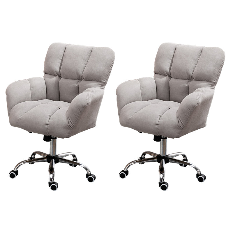 Mecanismo de inclinación de silla sin brazo moderna sin angustia silla de diapositivas ergonómica