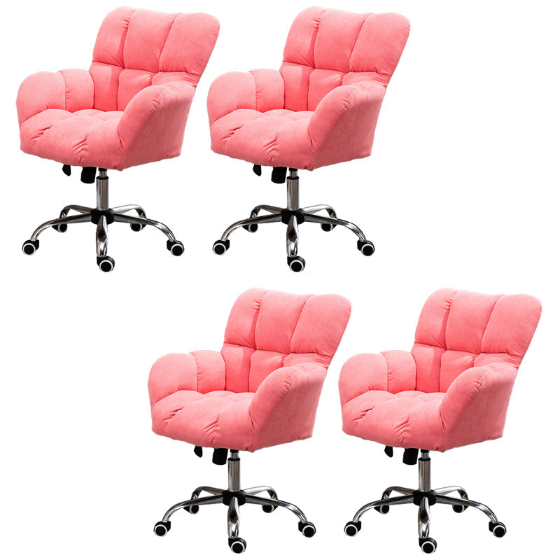 Mecanismo de inclinación de silla sin brazo moderna sin angustia silla de diapositivas ergonómica