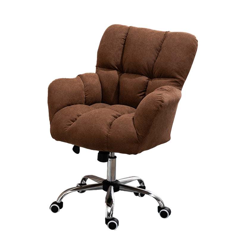 Mecanismo de inclinación de silla sin brazo moderna sin angustia silla de diapositivas ergonómica