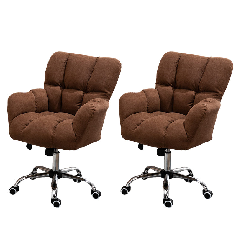 Mecanismo de inclinación de silla sin brazo moderna sin angustia silla de diapositivas ergonómica