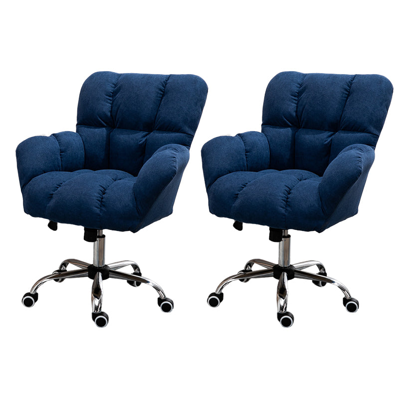 Mecanismo de inclinación de silla sin brazo moderna sin angustia silla de diapositivas ergonómica