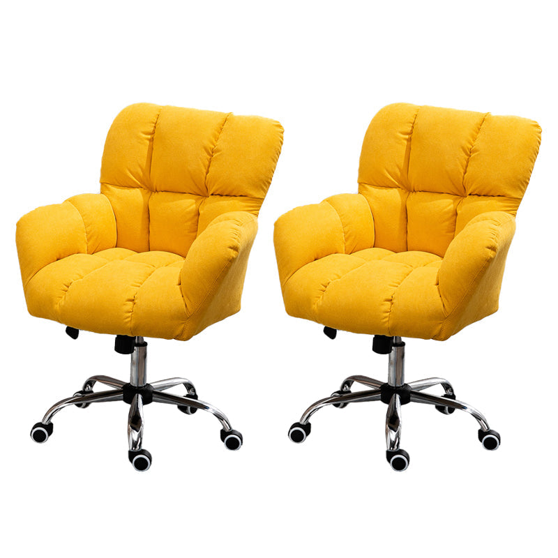 Mecanismo de inclinación de silla sin brazo moderna sin angustia silla de diapositivas ergonómica