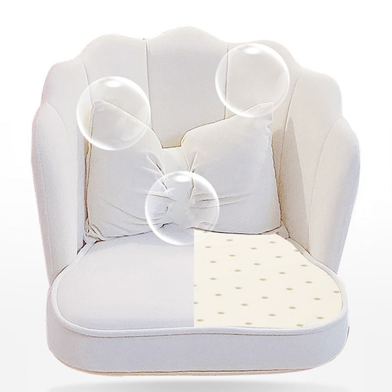 Silla de oficina sin brazo moderna silla de escritorio de altura de asiento ajustable