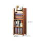Closed Back Bamboo Bookshelf Contemporary Vertical Bookcase for Home Clearhalo 'Bookcases' 'furn' 'furn_bookcases' 'Furniture' 'Office Furniture' 7536053