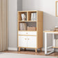 Bibliothèque en bois d'ingénierie Bibliothèque contemporaine standard avec tiroirs