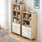 Bibliothèque en bois d'ingénierie Bibliothèque contemporaine standard avec tiroirs