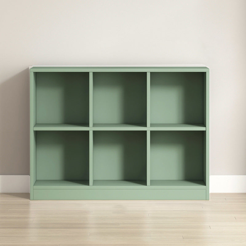 Engineered Wood Bookcase Horizontal Contemporary Standard Bookshelf