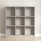 Engineered Wood Bookcase Horizontal Contemporary Standard Bookshelf