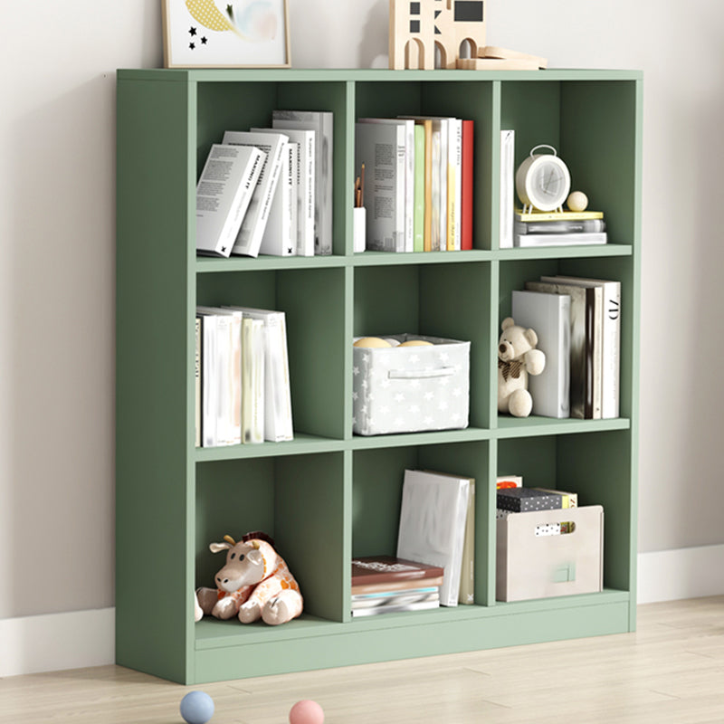 Engineered Wood Bookcase Horizontal Contemporary Standard Bookshelf
