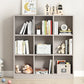 Engineered Wood Bookcase Horizontal Contemporary Standard Bookshelf